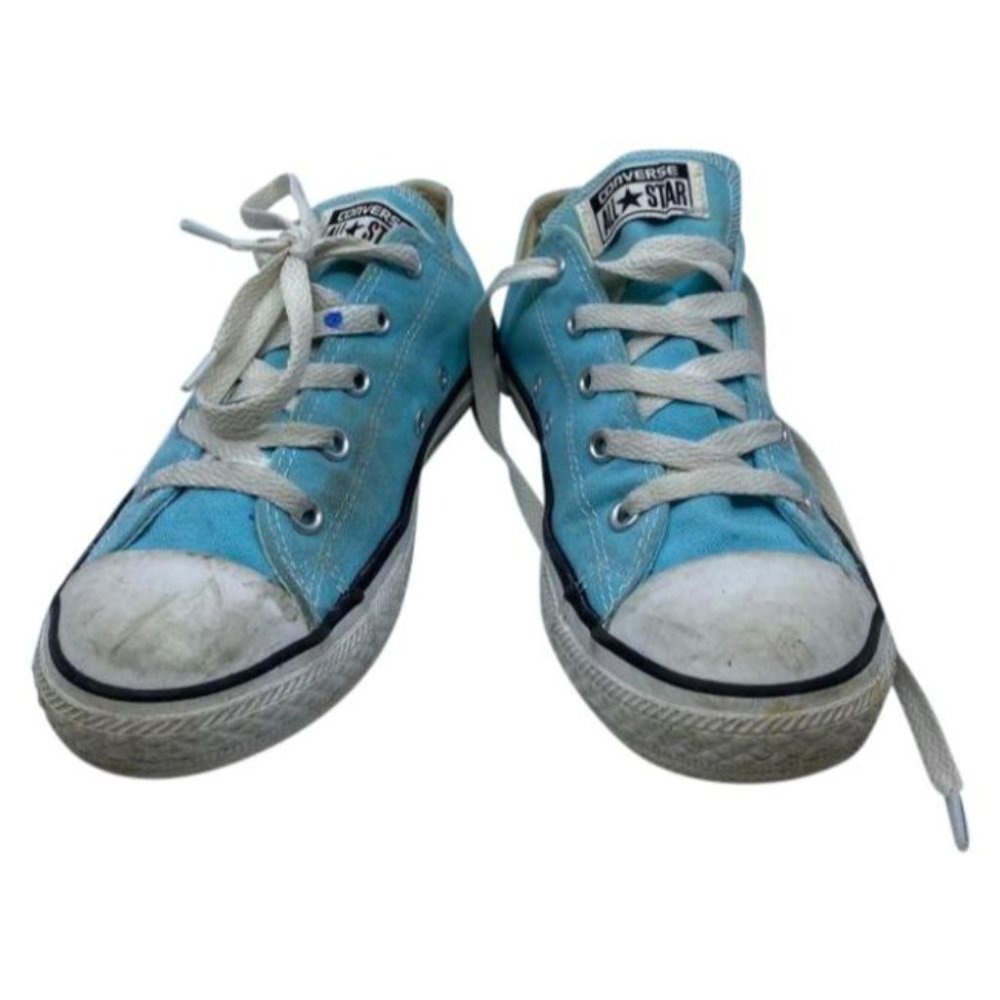 CONVERSE Sneakers Aqua Blue White Youth Size 3